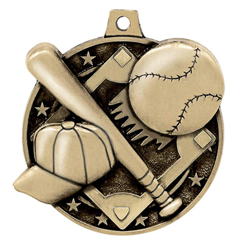 Metal 3D Baseball Club Activity Competition Medal Commemorative Medal Gold Silver Bronze Medal Honor Medal