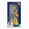 Soft Enamel Forbidden City Building Keychain Keychain Couple Schoolbag Pendant Museum Cultural Souvenir