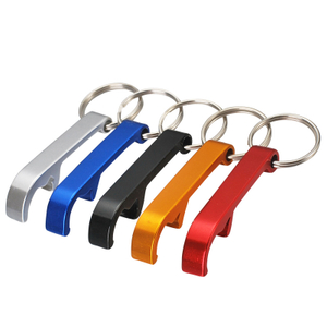 Factory direct beer bottle opener practical multifunctional keychain