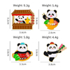 Sichuan Chengdu Chongqing tourist souvenirs creative hot pot cute trendy giant panda refrigerator magnet magnetic stickers