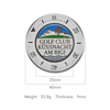 Golf level ball marker