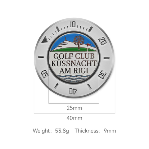 Golf level ball marker
