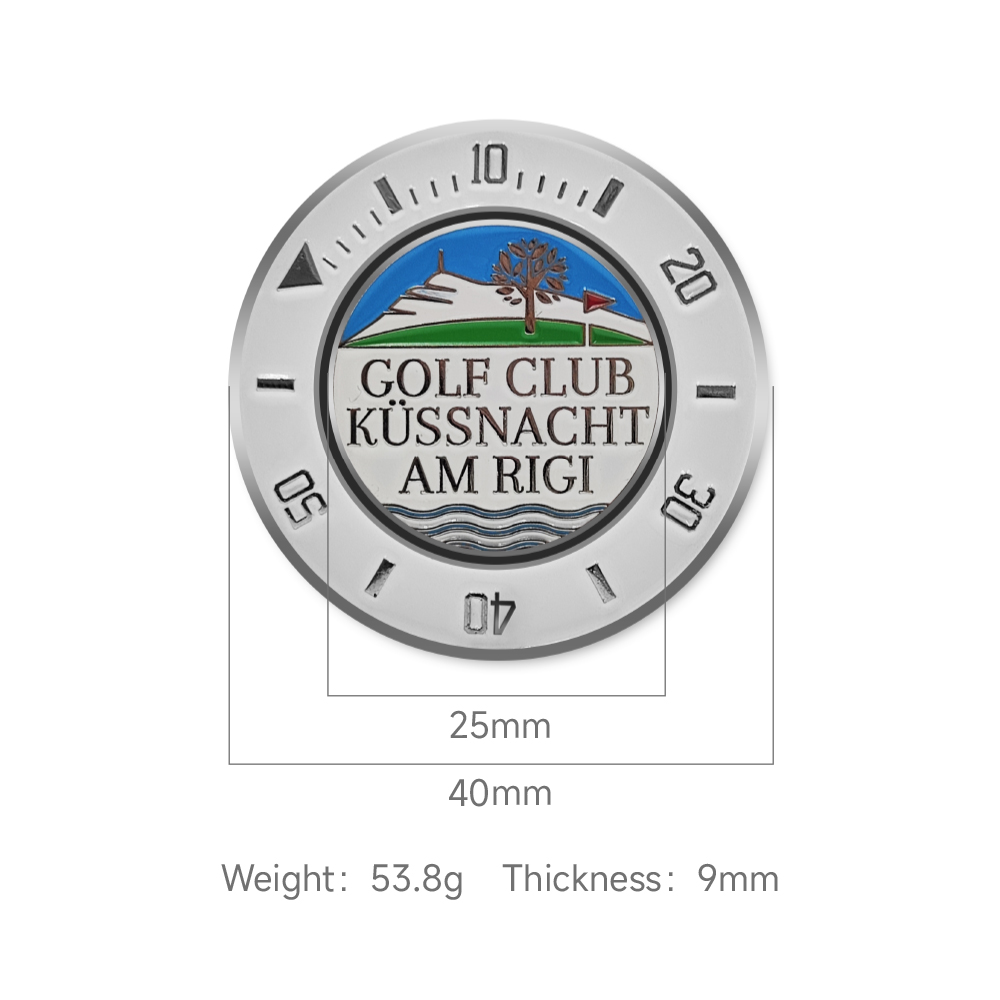 Golf level ball marker