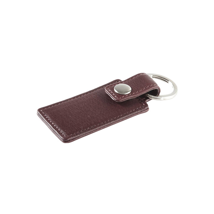 Genuine Leather Keychain Pendant High-grade Cowhide Car Keychain Simple And Creative Keychain Accessories