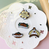 Creative cartoon brooch cute turkey shape badge festive atmosphere pin men and women clothing accessories wholesale