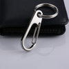 Stainless steel keychain men's metal keychain stainless steel car keychain wholesale