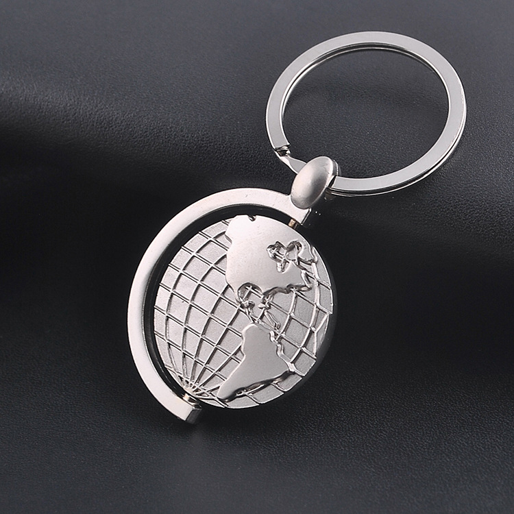 Personalized keychain rotating personalized keychain creative new keychain gift customization wholesale LOGO