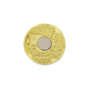 25mm Spot Golf Ball Mark Gold Ball Coin Mark Metal Round Piece Zinc Alloy Factory Wholesale Mark