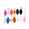 UV Printing Existing Design Color Hotel Brand Key Chain Foreign Trade Hotel Hotel Diamond KeyChain