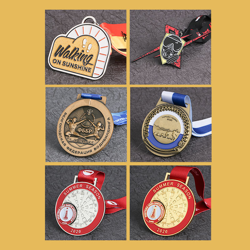 Medal Zinc Alloy Metal Craft Creative Cartoon Animation School Enterprise Competition Event Custom Medal