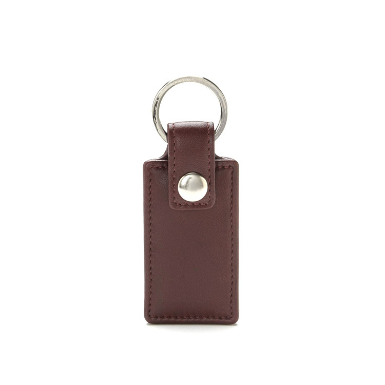 Genuine Leather Keychain Pendant High-grade Cowhide Car Keychain Simple And Creative Keychain Accessories