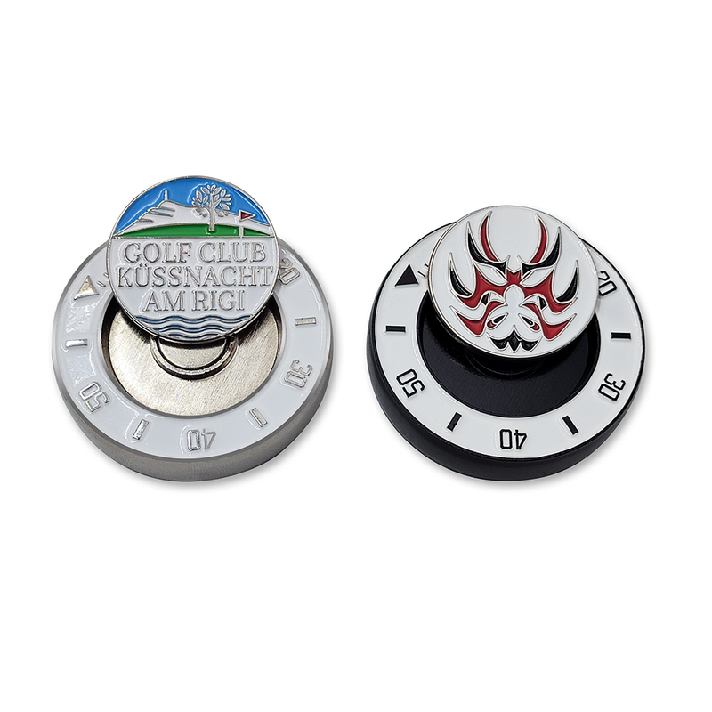 Golf level ball marker