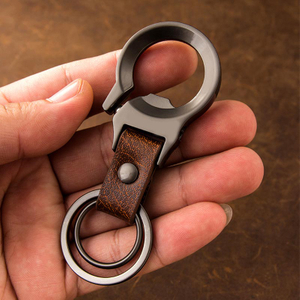 Customized Leather And Metal Bottle Opener Keychains, Metal Key Accessories, Pendants, Pendants, Personalized Keychains with Customized Logos, Keychains