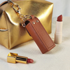 PU Creative Lipstick Bag Keychain Cross-border Mini Bag Accessories Pendant Leather Jewelry Pendant Cosmetic Bag