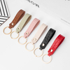 Pu Leather Keychain Metal Bottle Opener Multifunctional Alloy New Style Car Keychain Key Ring Custom